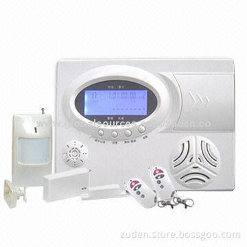 GSM Intruder Alarm System with Wireless Plus PSTN Wired Telephone Network